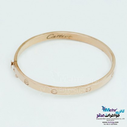 دستبند النگویی طلا - طرح کارتیه-MB1087